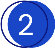 Number 2 in a circle