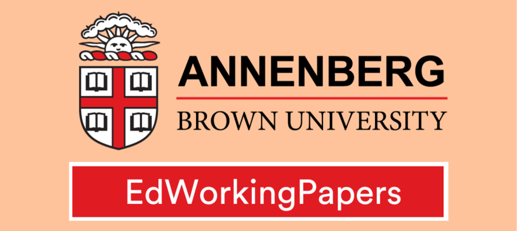 Annenberg Brown University EdWorkingPapers Logo